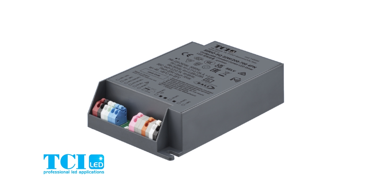 SIRIO SQ 40W/300-1000 AD (145046) - LED Drivers