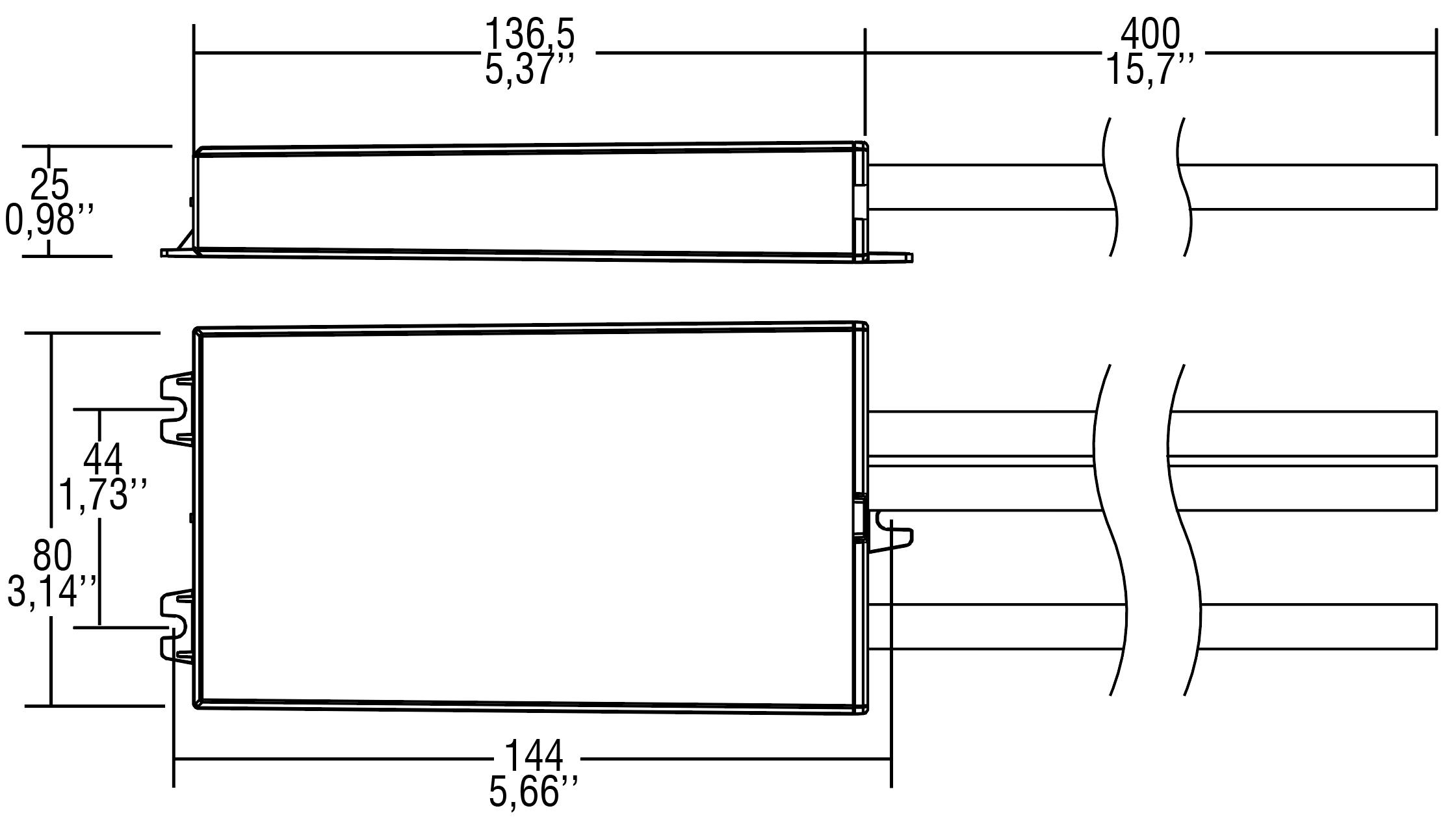 STARLIGHT 60 200-1050 SUPERIOR IP67 - 142138 - TCI