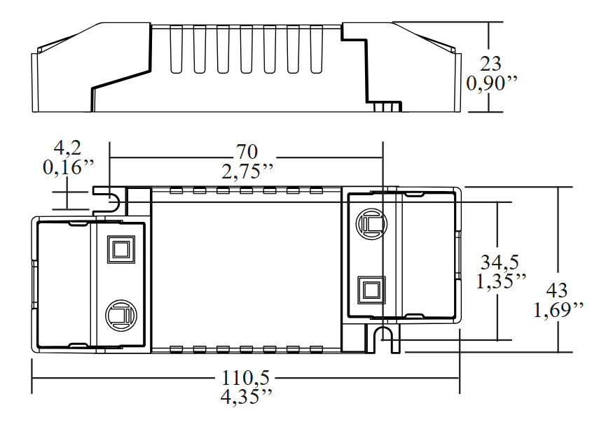 MINI FLAT 20 DALI NFC - 142240 - TCI