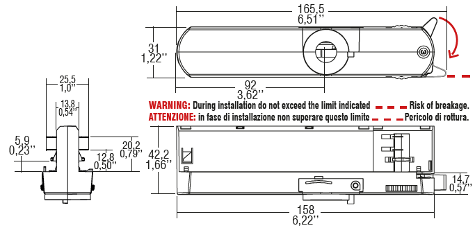 MILANOinTRACK 42 300-1050 G2 - 142320W - TCI