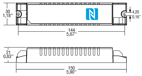 ATON PRO 38/150-1050 NFC BI - 127689 - TCI