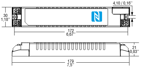 ATON 38 DALI NFC BI - 151376 - TCI